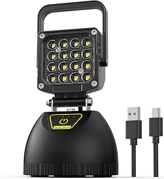 Led rechargeable work light magnetic Clearance