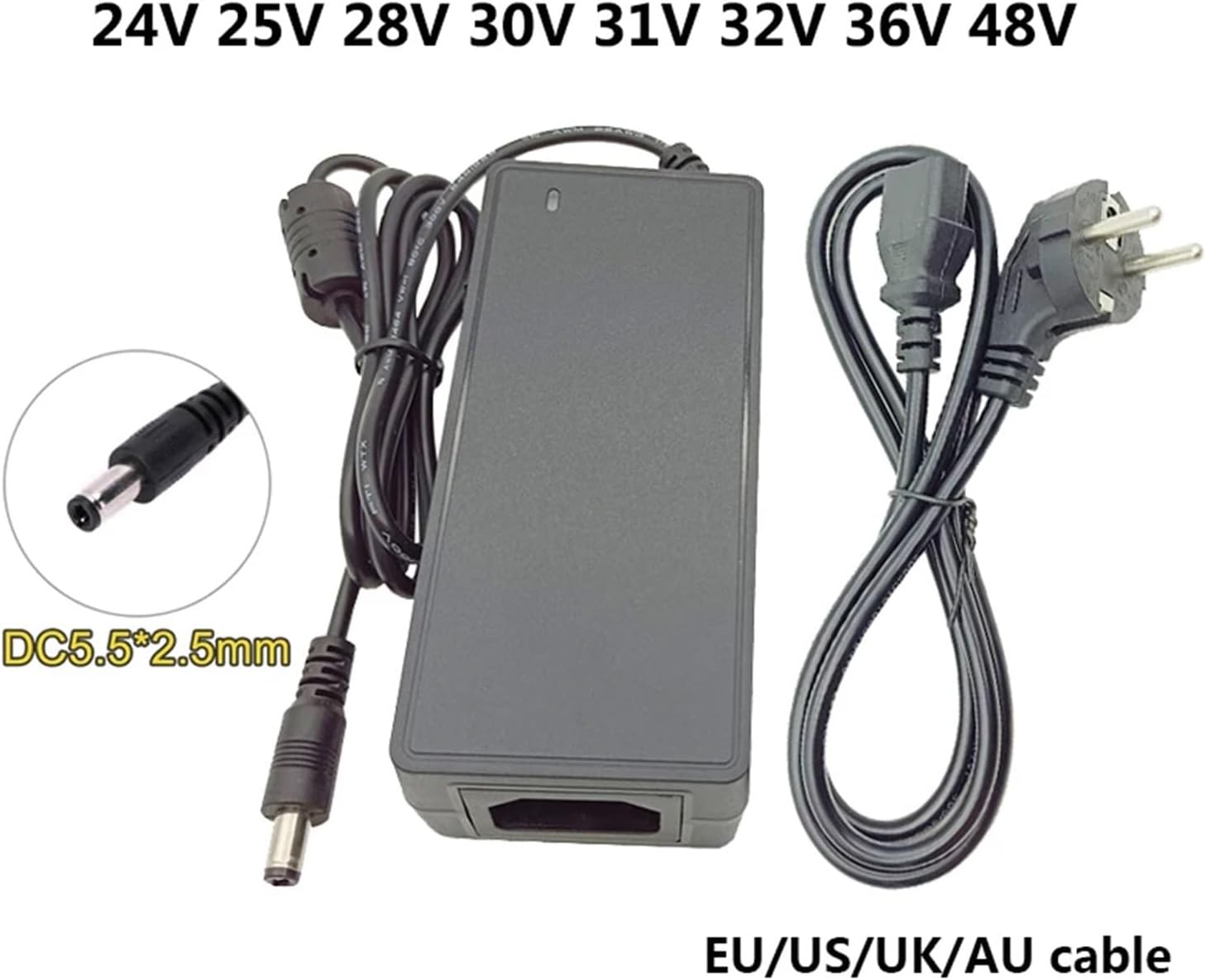 DC24V 6A A/.UU/.K 48V 36VユニバーサルAC DC電源25V 30V 32V 5A 24V 4A 28V電源3