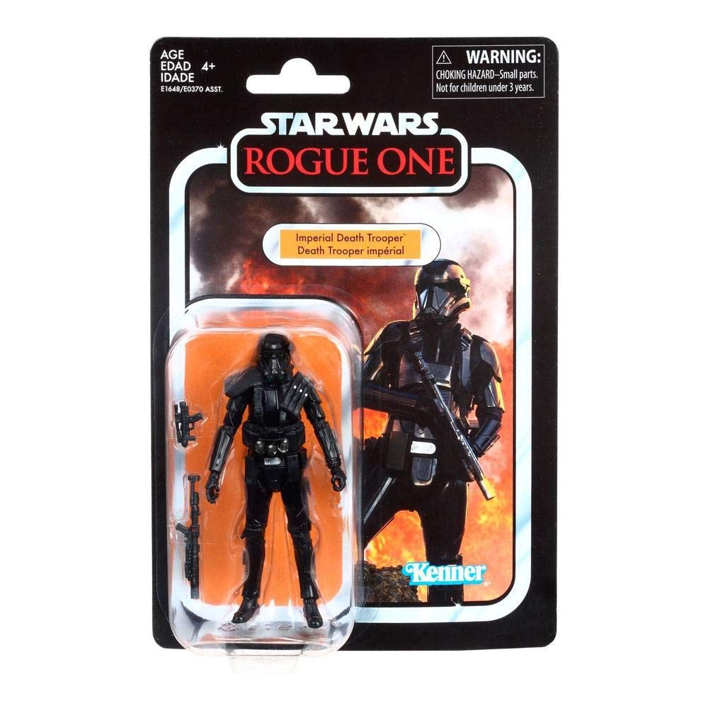 Star Wars Black Series  e1648es0 Imperial Death Trooper Vintage Figurine, Multicolor