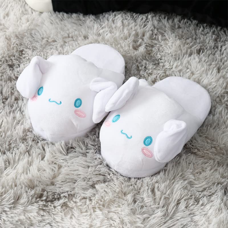 Truely Rabbit Cotton Slippers with Moving Ear, Cute Cartoon Slippers Autumn and Winter Indoor Winter Warm Women's Cotton Shoes2