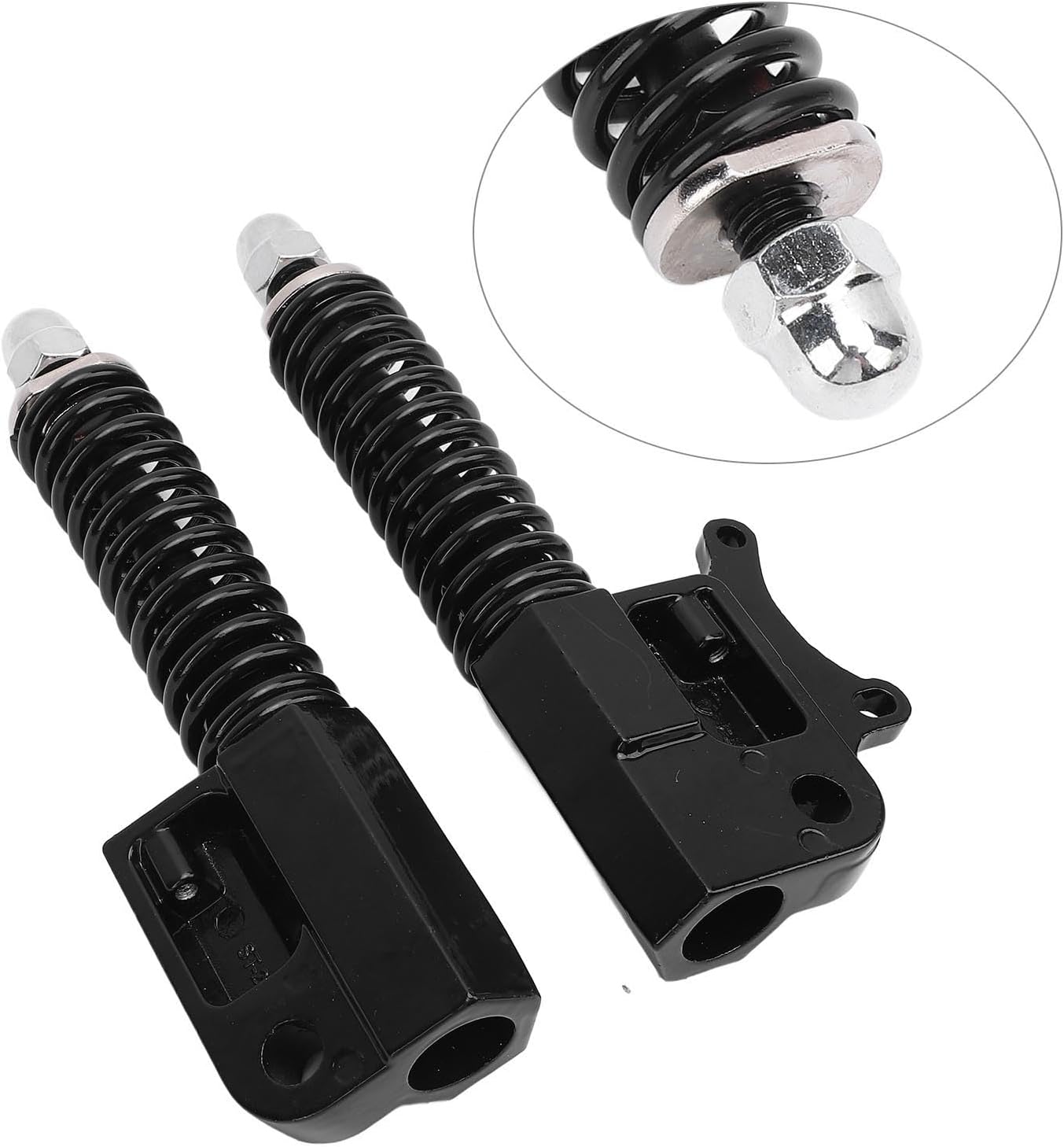 Electric Scooter Front Fork Hydraulic Spring Suspension for M4 Stable Front Fork Shock Damper Black Alloy Material