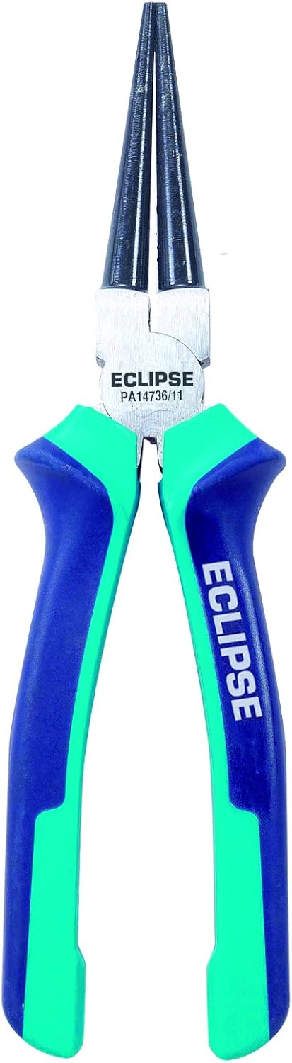 Eclipse Professional Tools PA14736/11 Round Nose Plier, Blue, 6-Inch