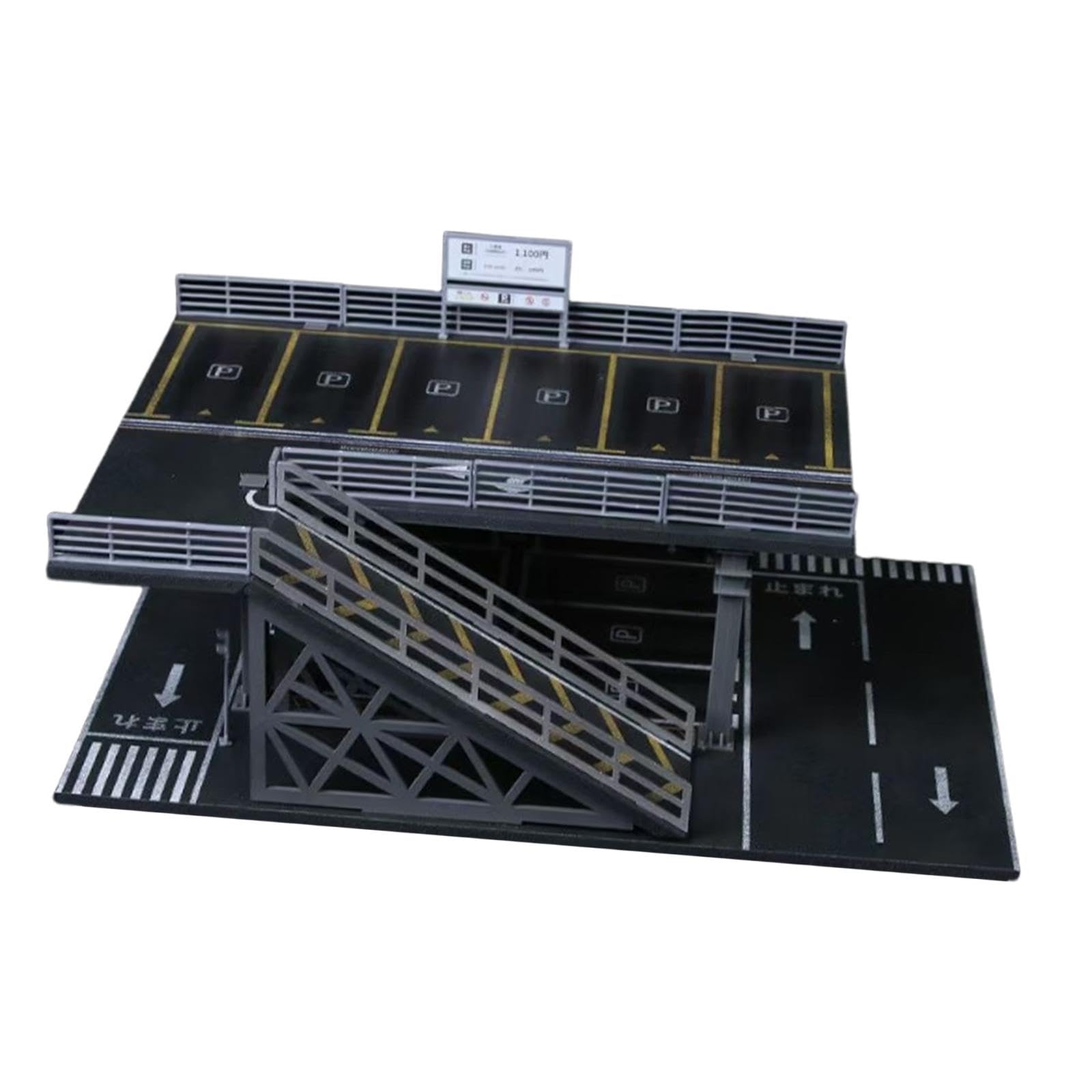 Amazon.co.jp: Dickly 【2025新登場】 1/64スケール 駐車場ジオラマ