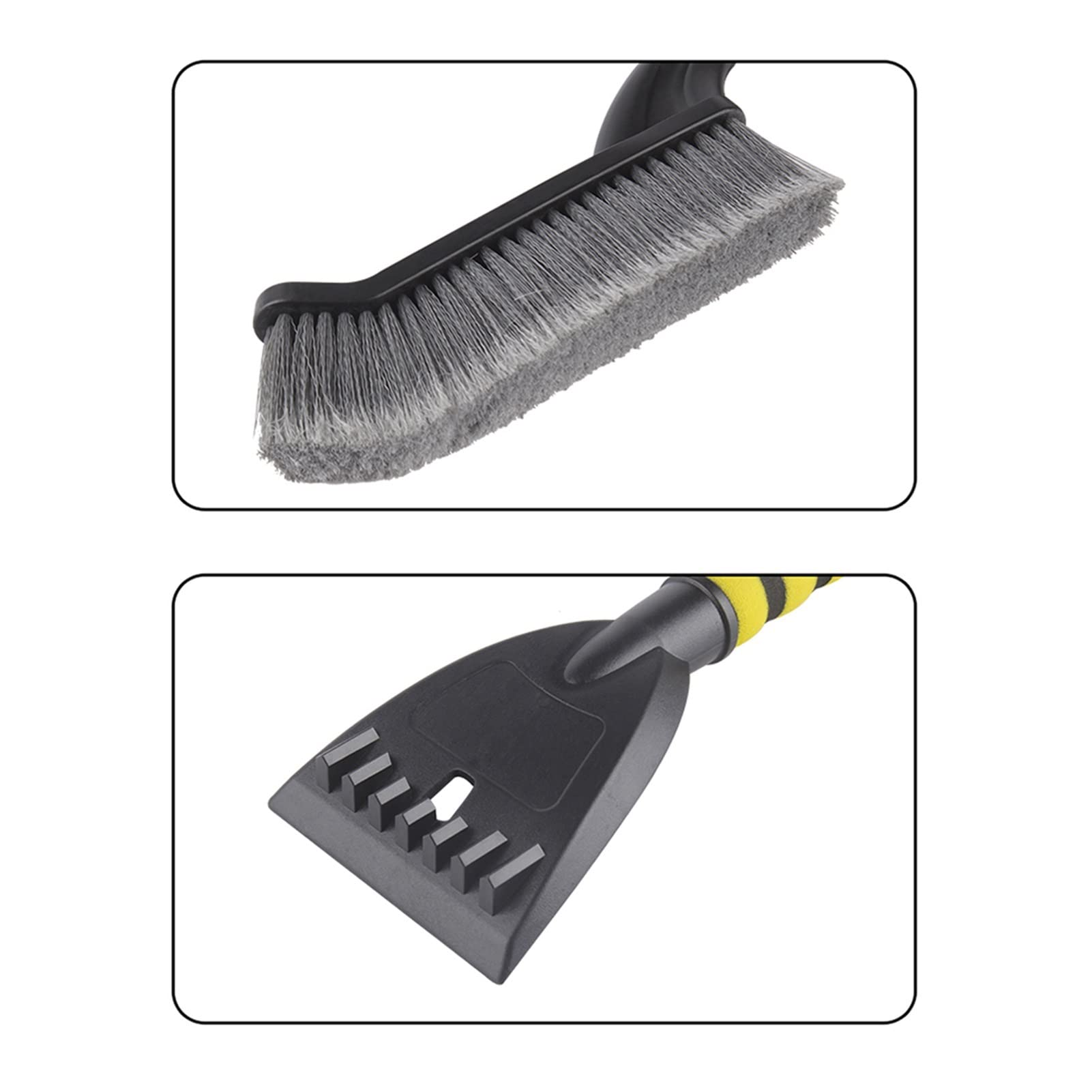 Blocs de Neige Pare-Brise Brosse à Pelle à Neige Brosse à Pelle à Neige Compatible avec Le grattoir à Mousse de Neige Grattoir à Glace de Voiture d'hiver en Mousse
