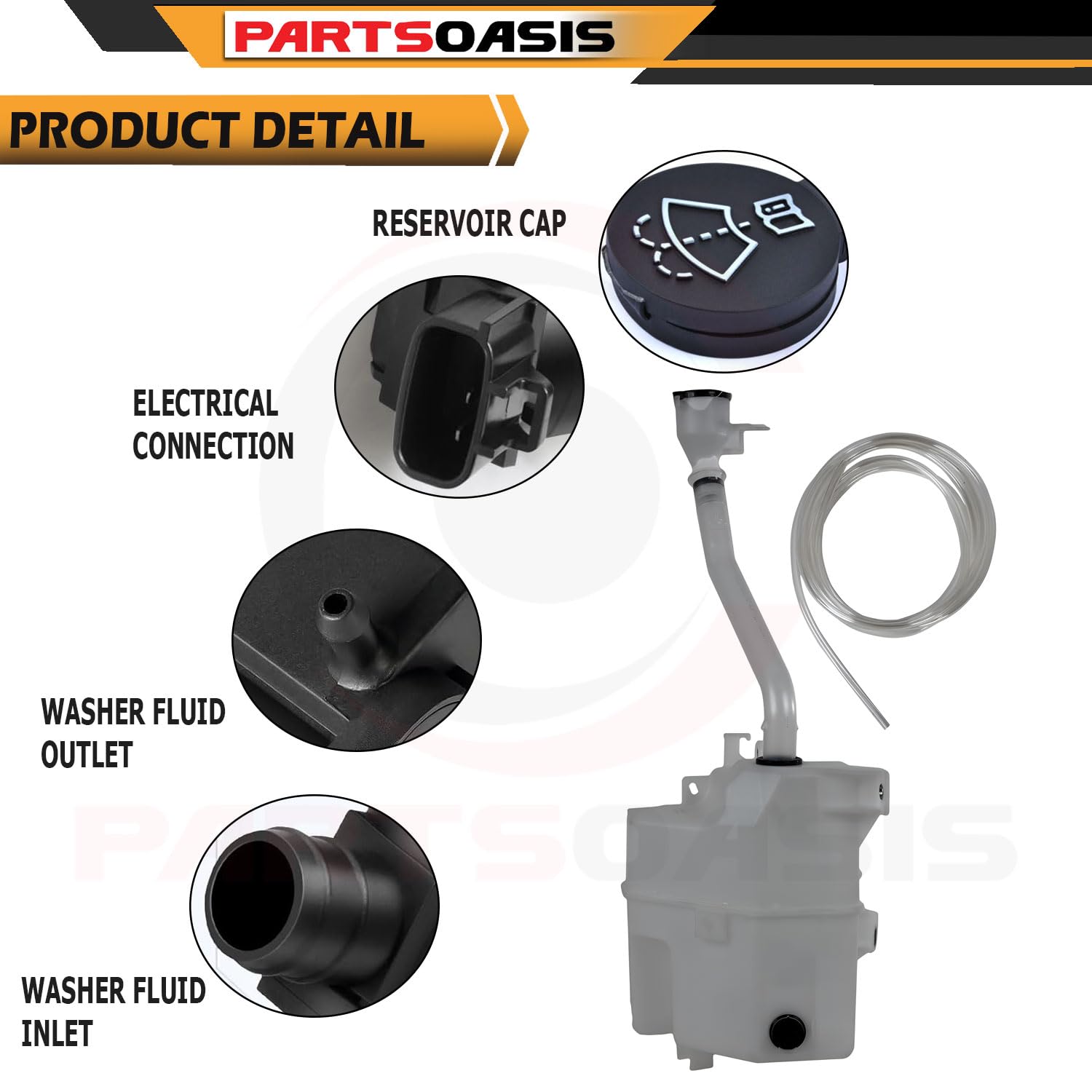 Amazon.com: Parts Oasis New Aftermarket TO1288241 Washer Reservoir  