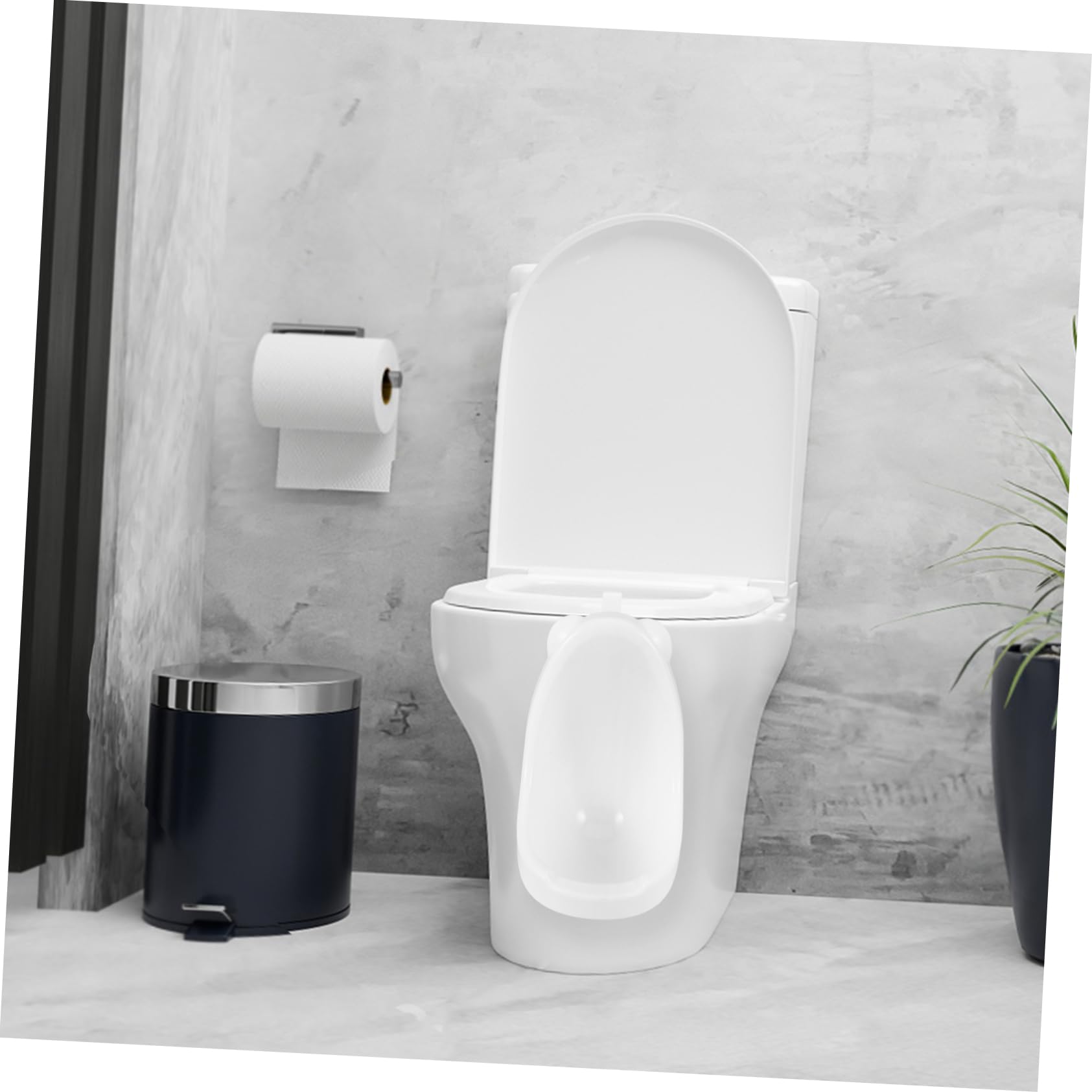 Hemobllo Potty Training Toilet Seat Toddler Urinal Boys Urinal Standing Potty Easy to Clean and Install Boys and Girls Bathroom Accessory