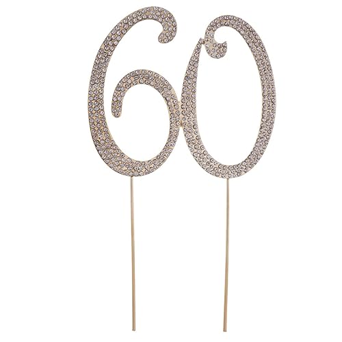 60th Cake Toppers Amazon.co.uk
