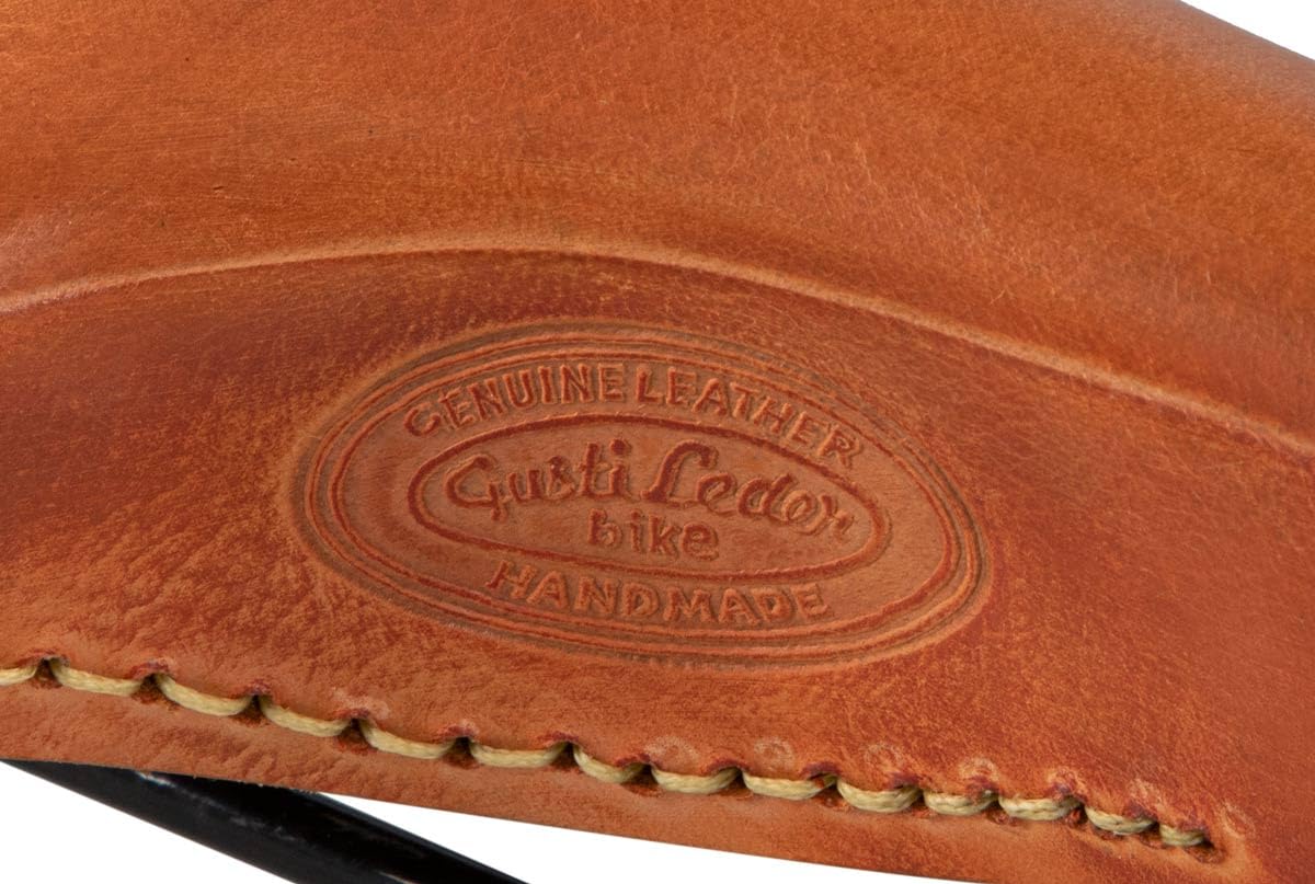 Gusti Walter G Selle de vélo de Ville en Cuir Vintage Rétro Cuir