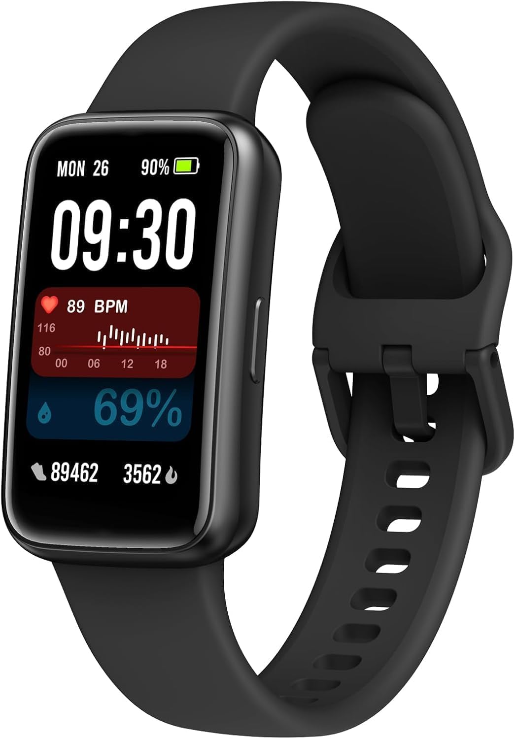 Fitness Tracker,Smart Watch with 24/7 Heart Rate Blood Oxygen Sleep Monitor,1.47" HD Touc…