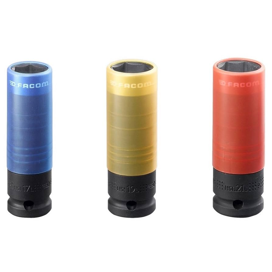 INICD15枚セット Amazon.co.jp: ファコム インパクトソケット 1/2 セット 3Pc. 1