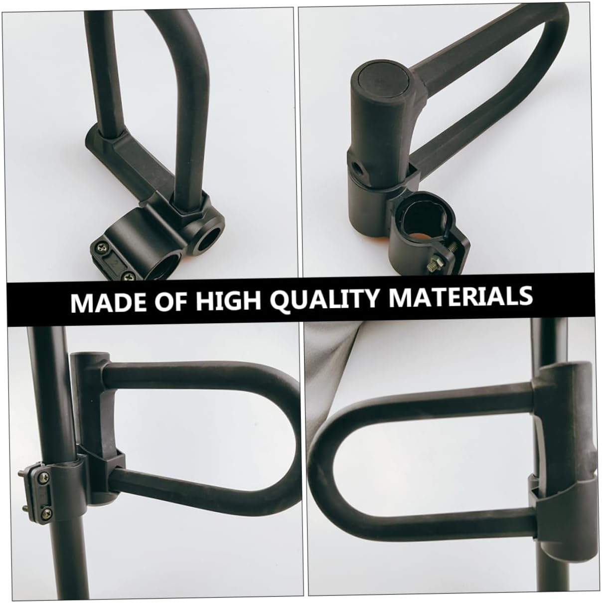 Generic 1 Set Bicycle U-Lock Bike Ring Lock Pad Bike Safety Security Motorcycle Chain Cycling Heavy Duty u Motorcycle u Alloy Black Metal