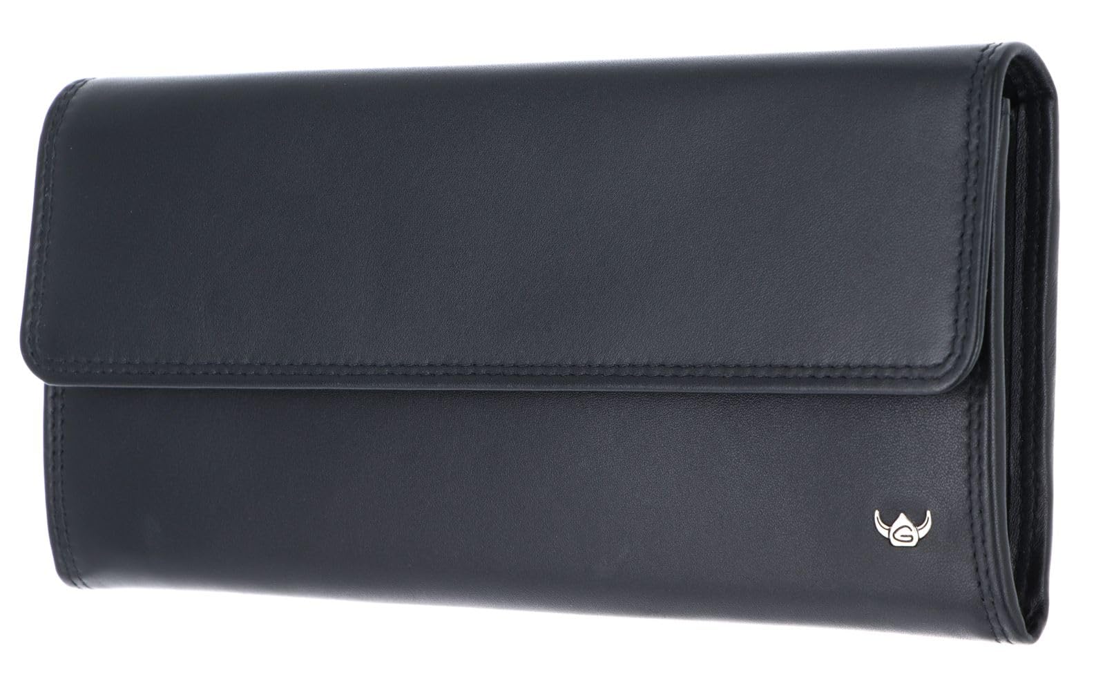 Golden Head RFID Protect Damenbörse Polo 2828, Schwarz, Taille unique, Klasyczny i wyrafinowany