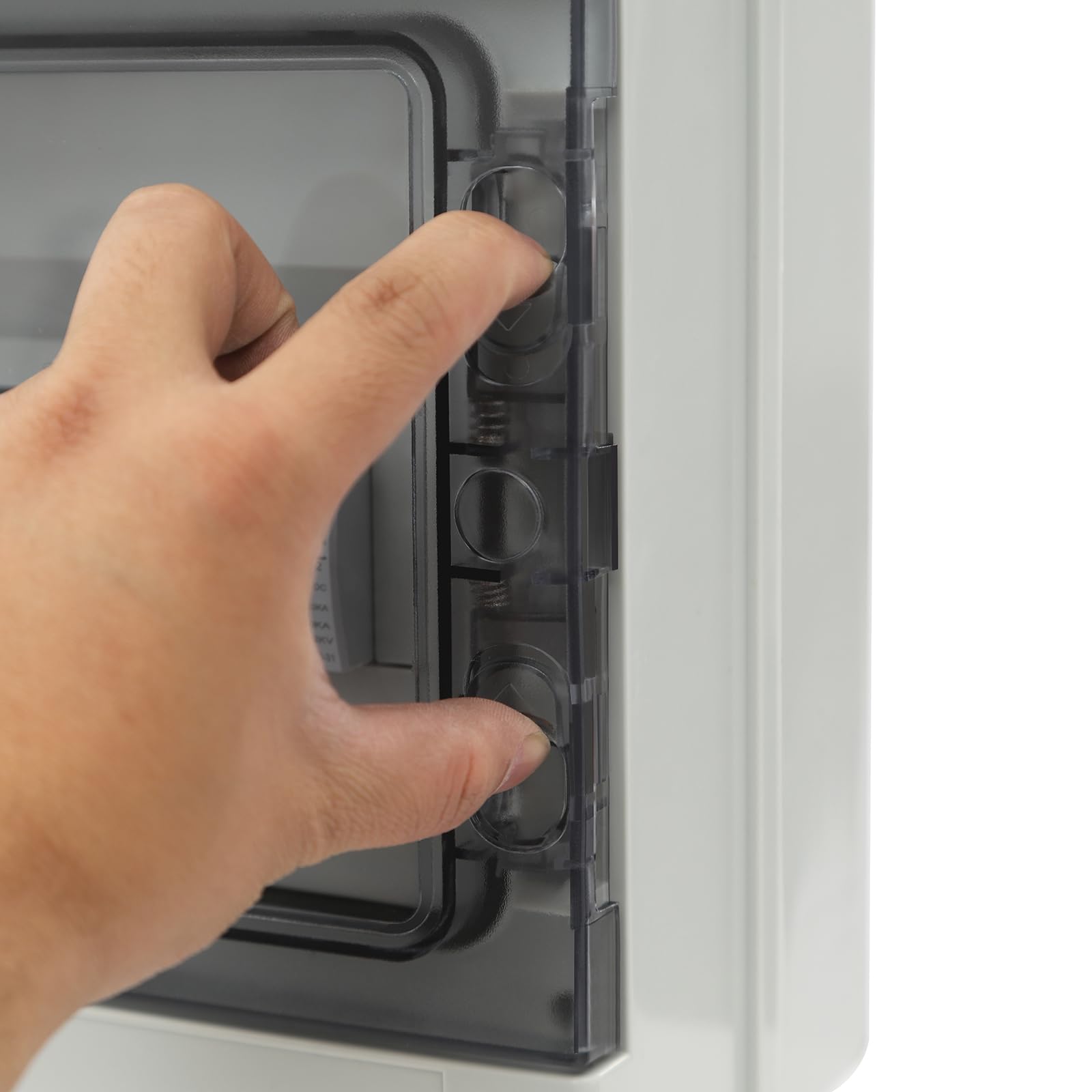 DC1000V Solar Anschlusskasten,4 in 4 Out DC Trennschalter PV Sicherungsautomat mit Überspannungsschutz,IP65 Wasserdicht PV Anlage 4 String Solar PV Anschlusskasten (40A)