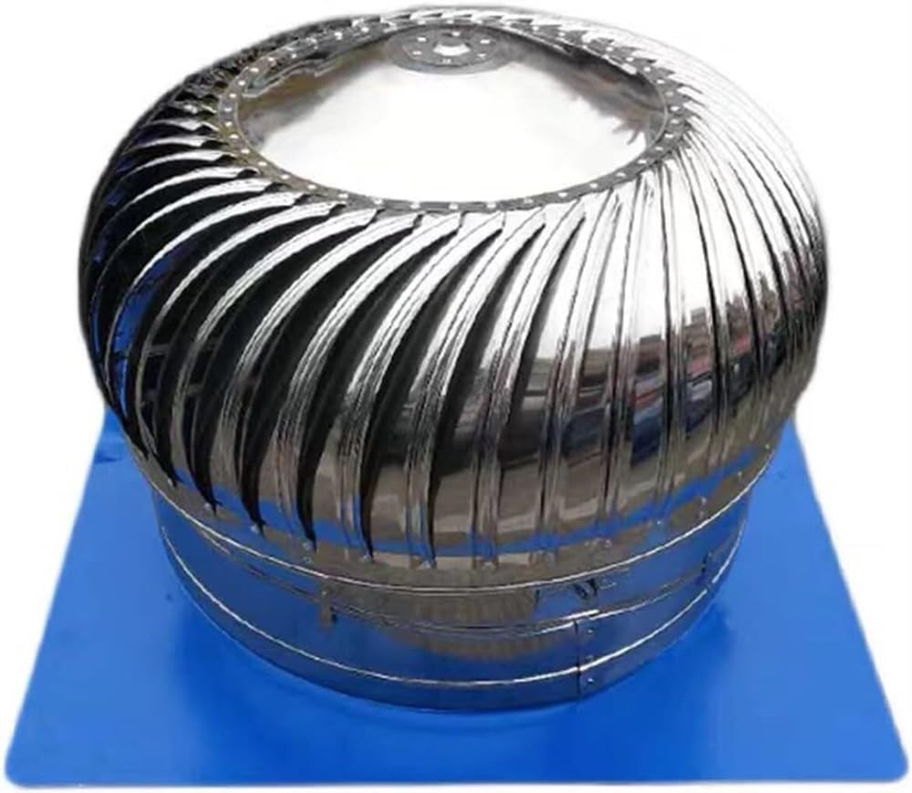 Chimney Cowl， Round Exhaust Ventilation Cap for Flue, with Galvanized Bearing(Dia.800mm)