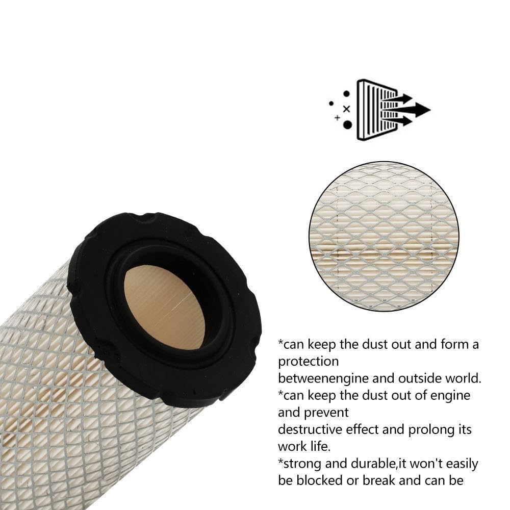 Filtros de aire para cortacéspedes Para 796031 594201 797404 591334 5428 y para John Deere Gy21435 cortacésped herramientas jardín filtro aire Kit de filtro de aire(1pcs)