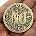 Glamtune Yes No Challenge Coin Medallion Decision Maker Coin Souvenir Collector (Gold)
