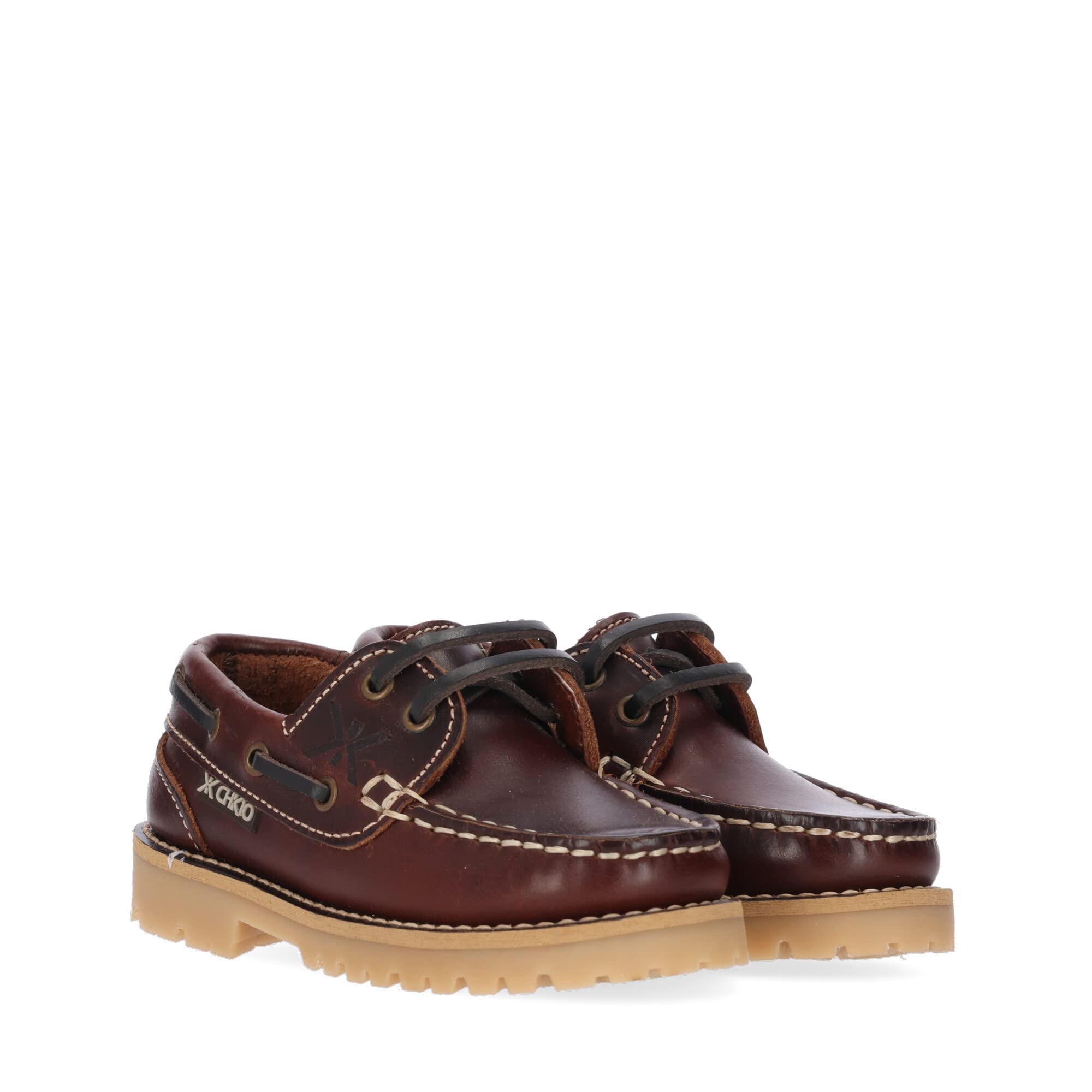 CHIKA10 KIDS LEATHER Nautic Kids 01 Coñac/Conac
