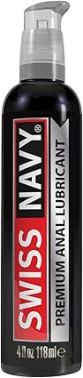 SWISS NAVY Lubricante anal de silicona premium, 4 oz, MD Science Lab