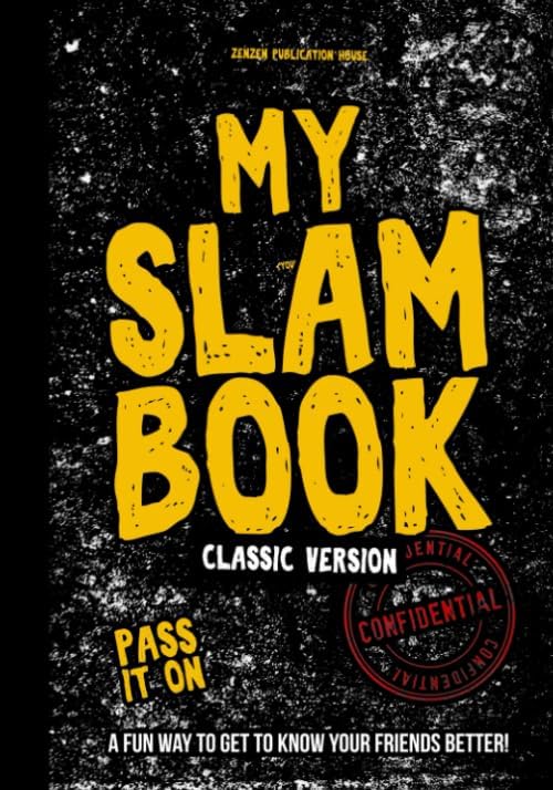 My Slam Book Classic Version: A Slammed Diary for Boys and Girls