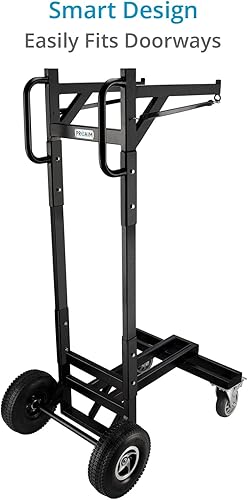 Miniatura 4 de PROAIM Vanguard - Carrito para sostener soportes en C para películaestudioescenario. Camión de acero para usuarios y operadores de equipos de