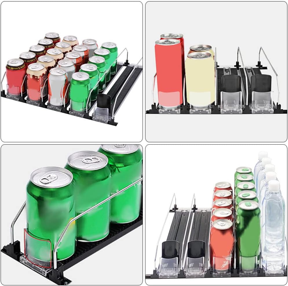 STOBAZA Vending Machine Drink Pusher Organizer Smooth Beverage Dispenser Tool for Supermarkets Convenient Shelf Drink Automatic Beverage Supply System
