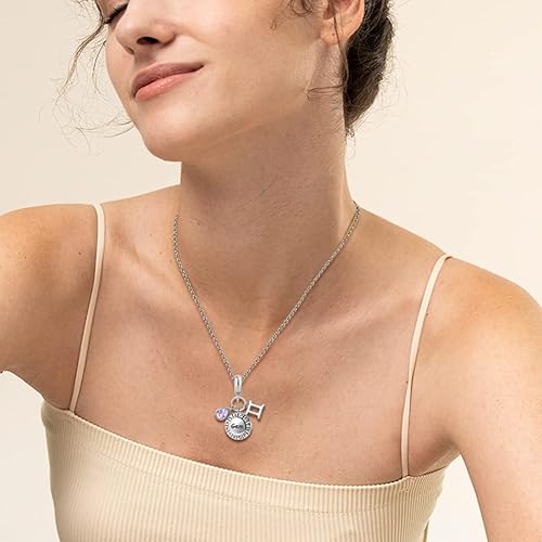 Miniatura 4 de 12 signos del zodiaco con dije de constelaciones de feliz cumpleaños para pulsera Pandora