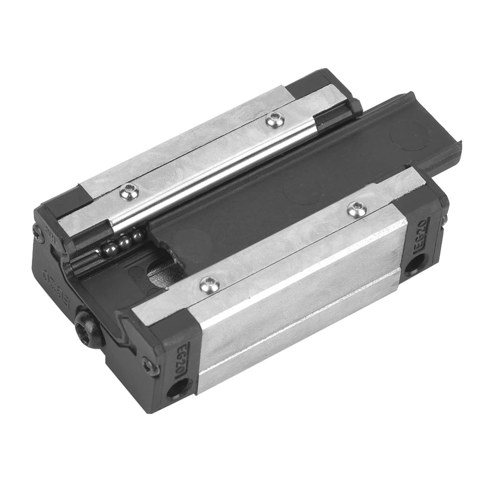gernie 1Pcs Mini Linear Block Miniature Rail Block Slider Bearing Steel Tools for Egh20Ca, Linear Motion Guides, gernie0w7smh1fdq