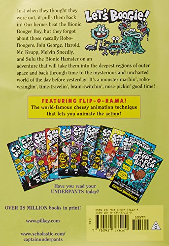 image for Scholastic Captain Underpants and the Big, Bad Battle of the Bionic Bo