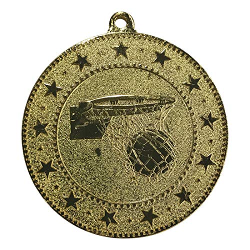 image for Express Medals 8.5 Inch Girls Basketball Trophy Award Kits That Includ