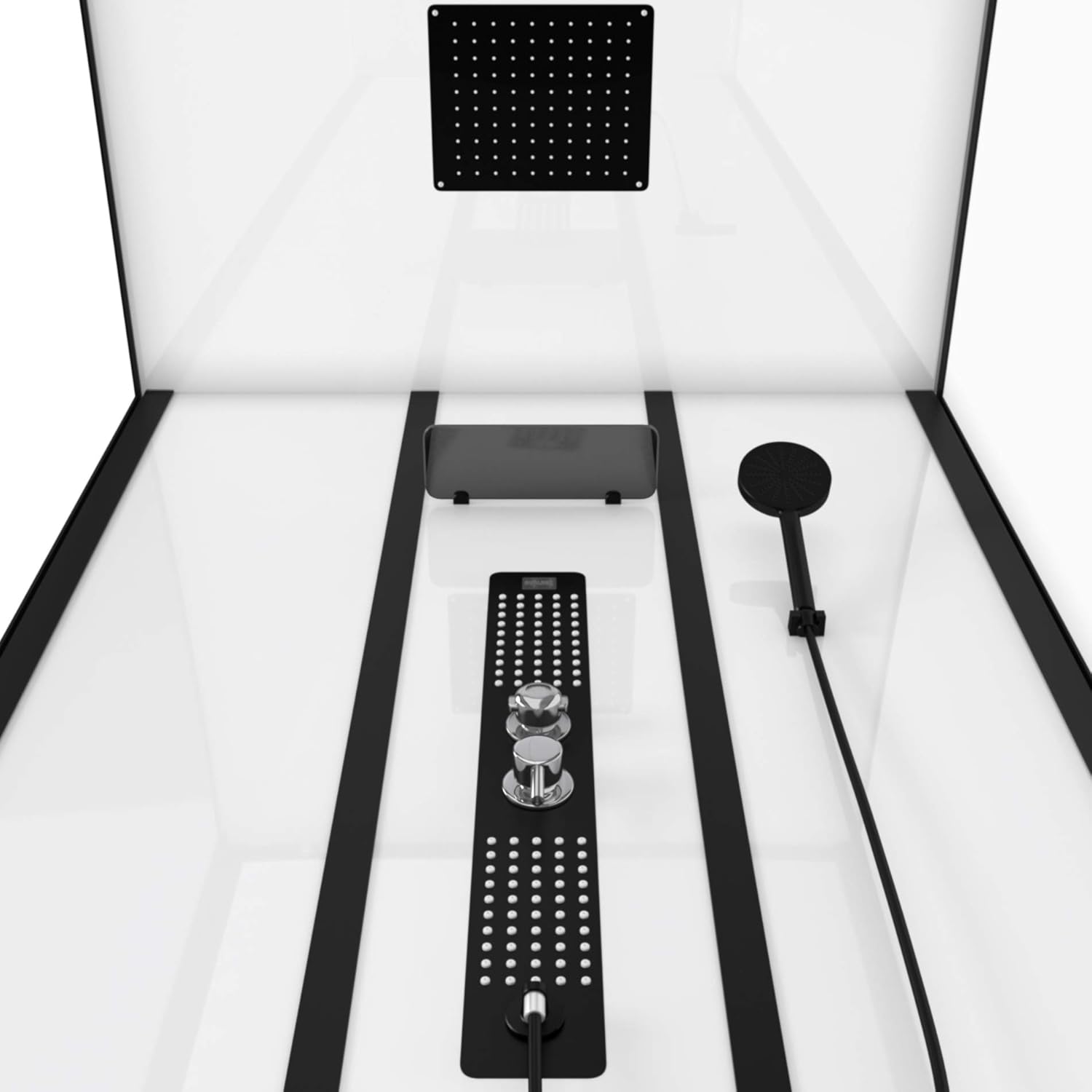 AURLANE CAB188 shower controls and rain shower head