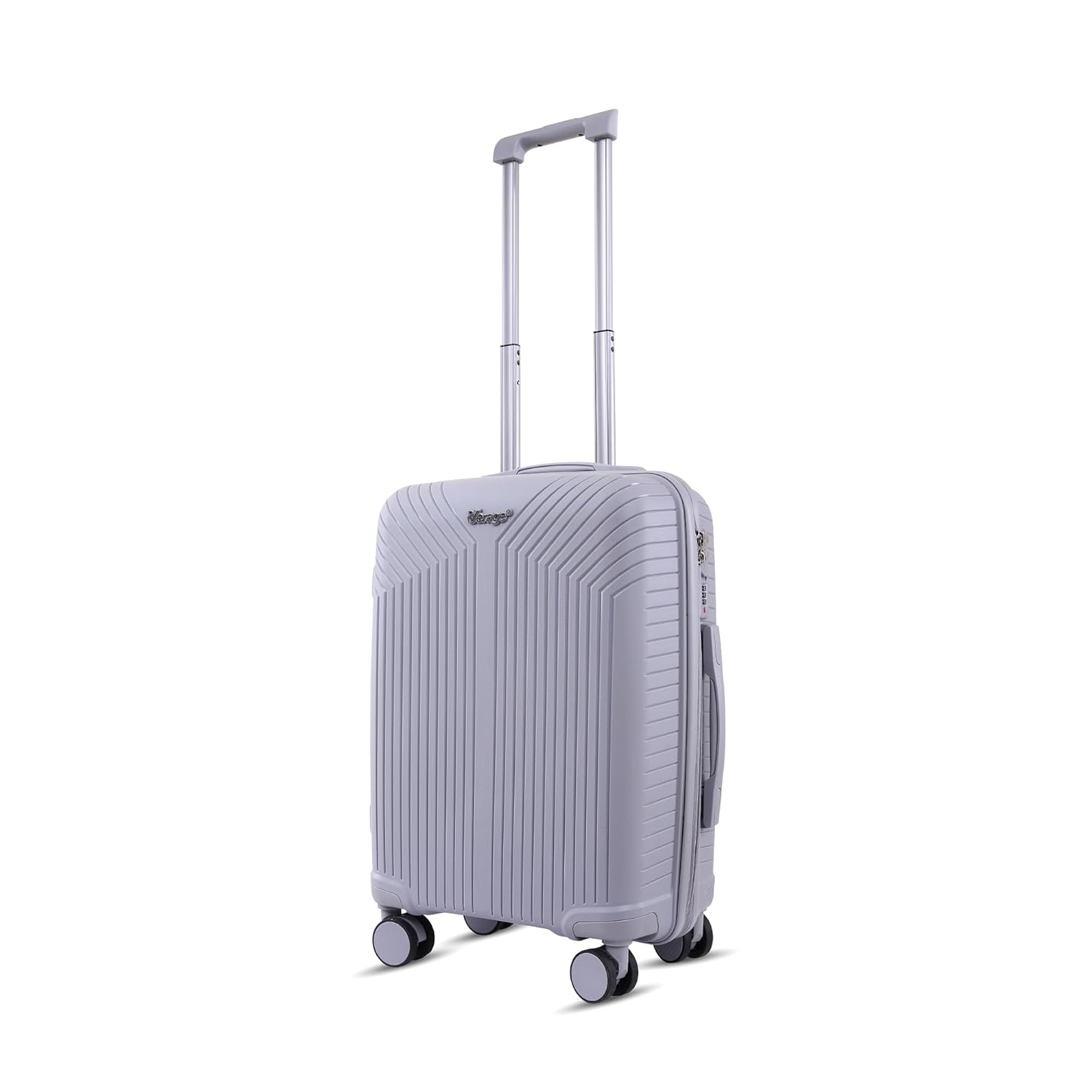 V-Lite Galaxy 20″/56cm Cabin Hardside Trolley Bag for Travel, Light Gray Carry-on Spinner Luggage for Men and Women V-Lite Galaxy 20″/56cm Cabin Hardside Trolley Bag for Travel, Light Gray Carry-on Spinner Luggage for Men and Women