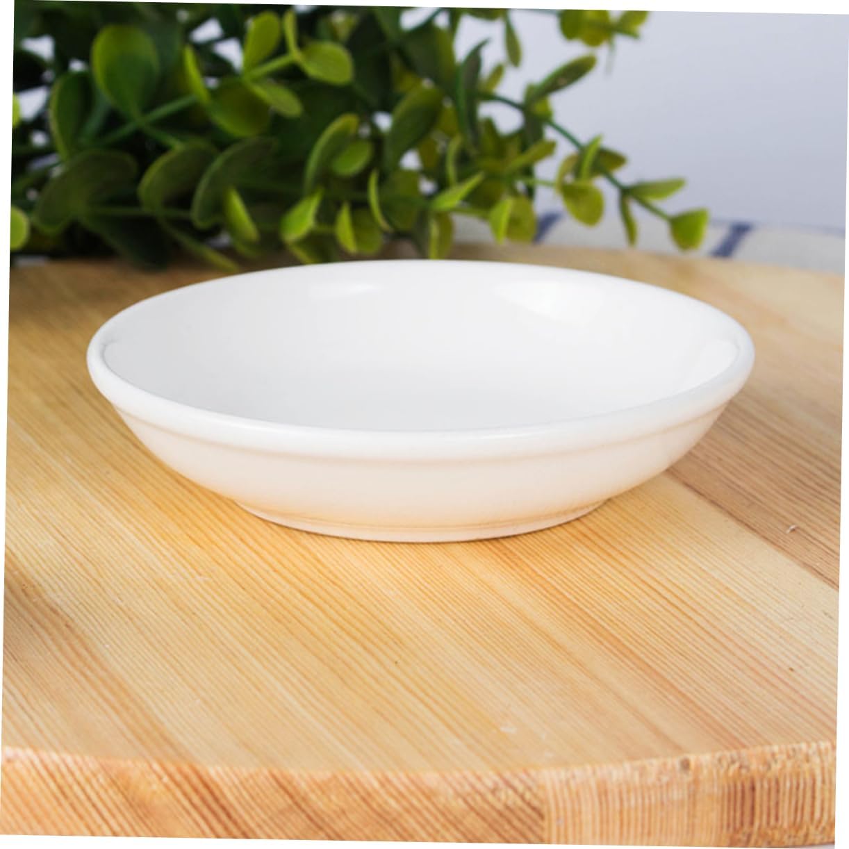 6pcs Replacement Wax Melt Holder Dish Ceramic Essential Oil Plate Tea Light Candle Holders for Fragrance Lamp