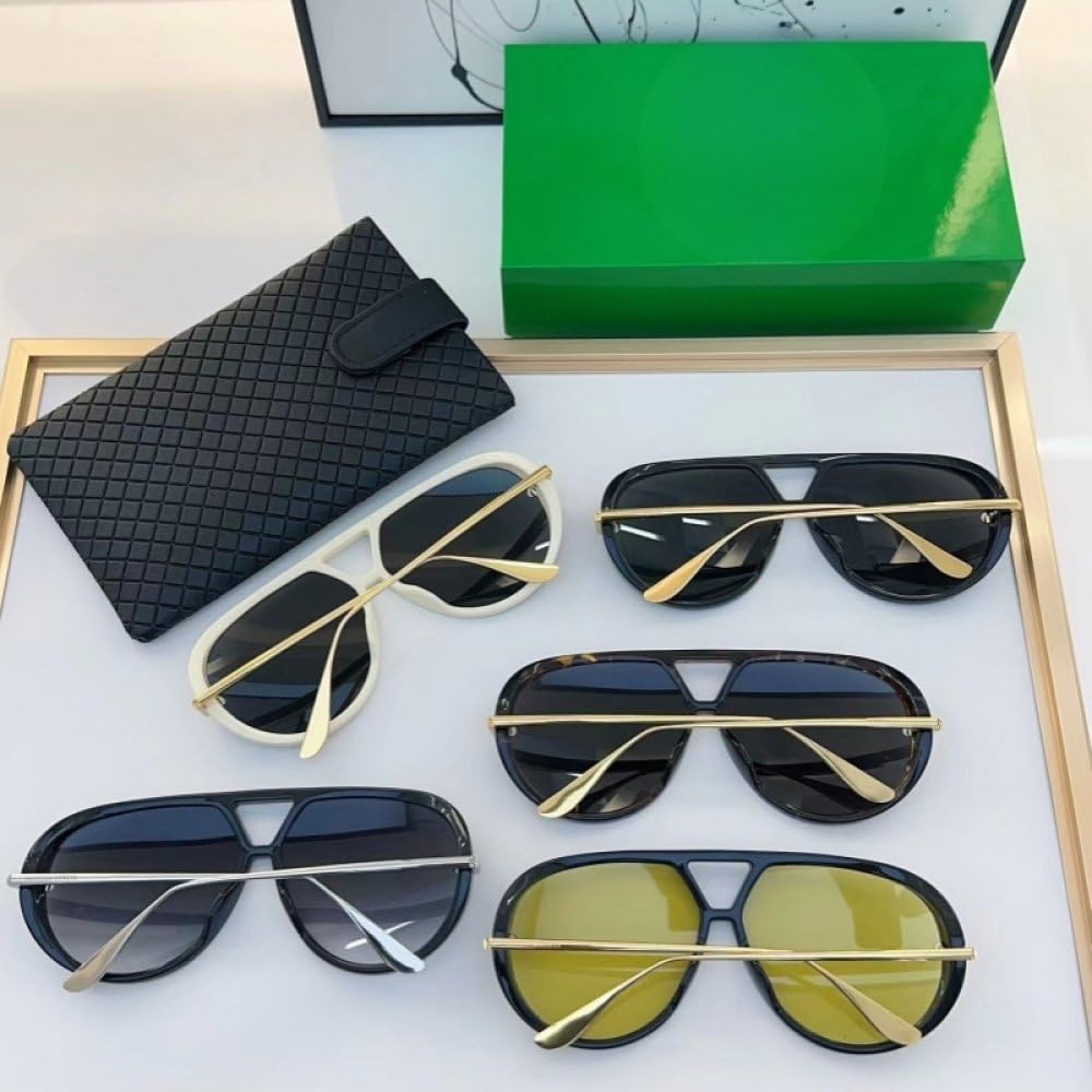 Fashion Trend Beach Mirror hombres y mujeres del mismo tamaño gafas de sol UV400