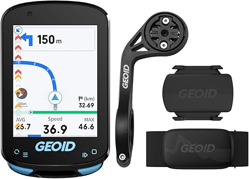 Paquete Computadora de bicicleta, soporte, sensor de cadencia de velocidad y monitor de frecuencia cardíaca