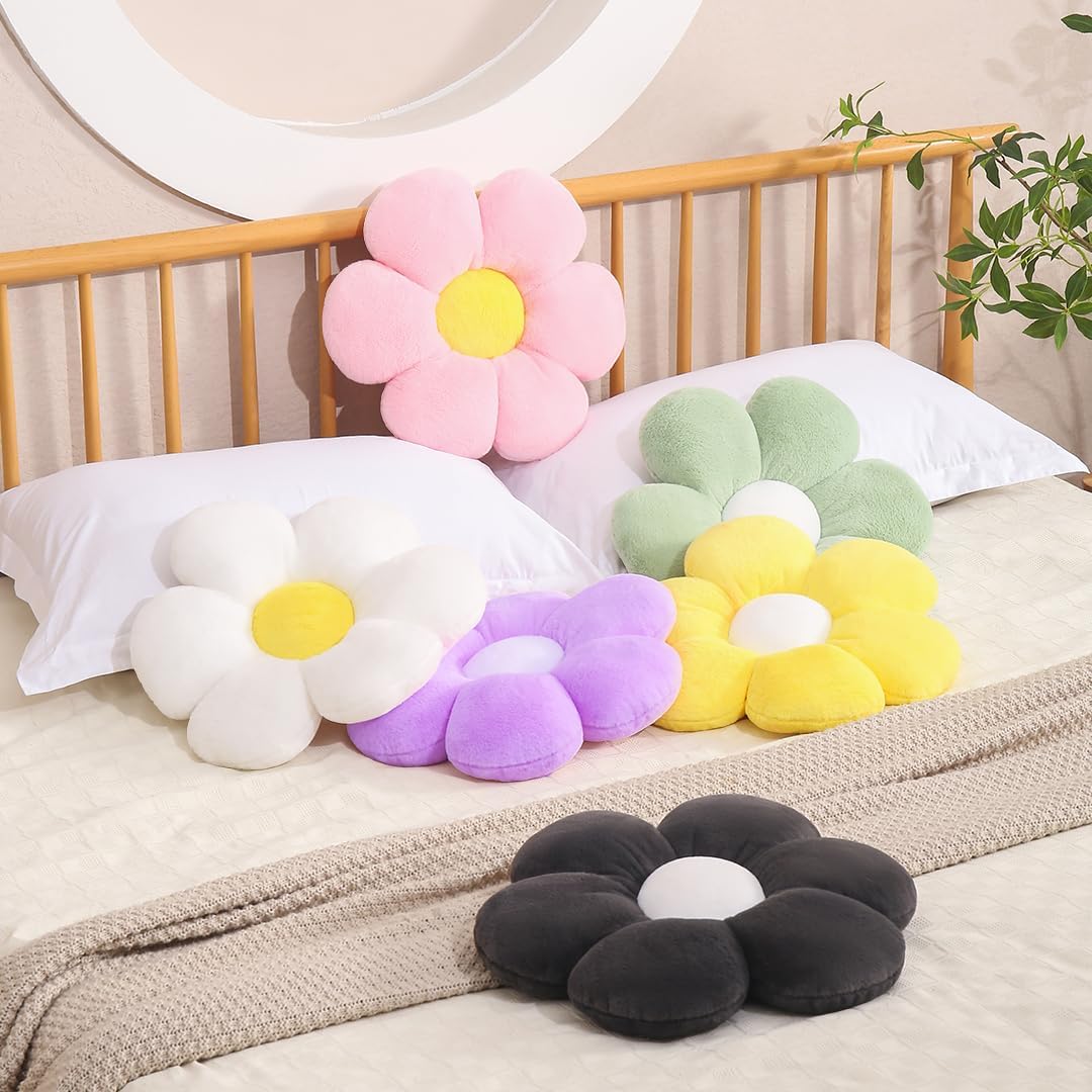 Inch Sage Green Flower Pillow – Daisy Shaped Bhutan Ubuy