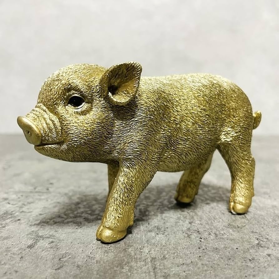 子豚のコックさん 豚の置物 置物 庭 玄関 子豚のコックさん 豚の置物 置物 庭 玄関 Amazon.co.jp: 昭和
