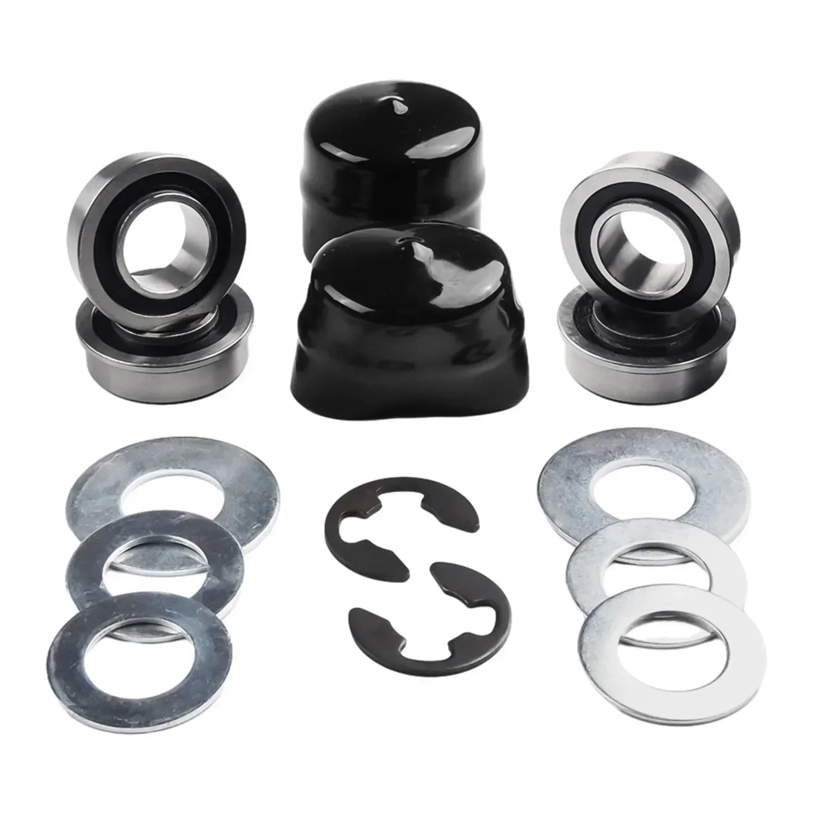Kit de conversión de Piezas de cortacésped, Kit de conversión de buje a rodamiento, cortacésped Delantero, reemplazo de Accesorios de Rueda