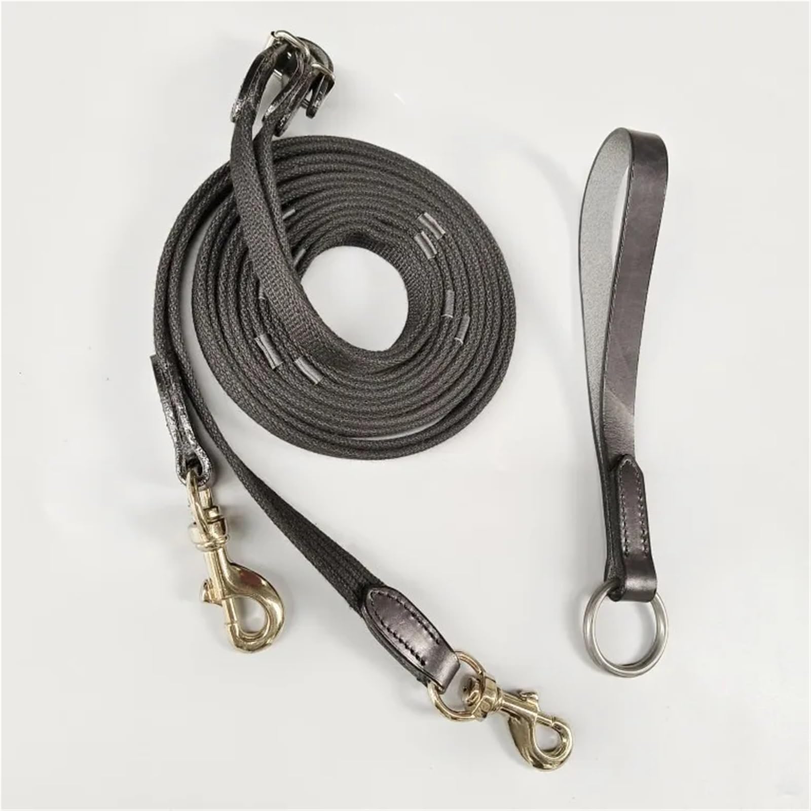 Riendas Riendas de Caballo, Accesorio Ecuestre, riendas de Entrenamiento for Montar a Caballo, arnés de Caballo, Gancho de latón, equitación