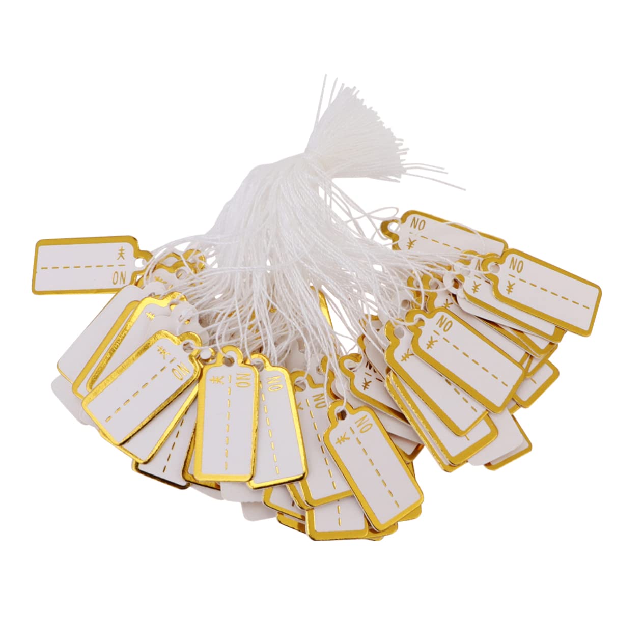 NUOBESTY500pcs Price Label Paper Price Tag for Goods Price Sign for Store Jewelry Tag Groceries