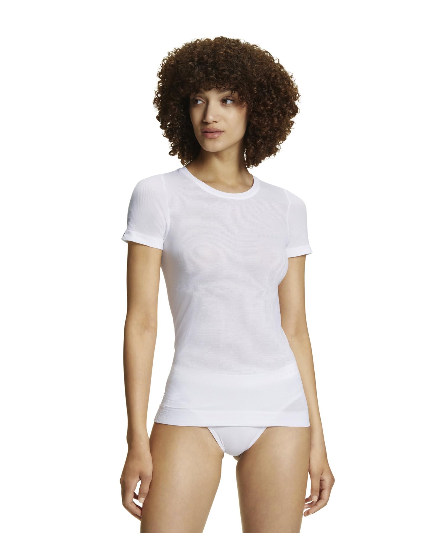 FALKE donna Ultralight Cool maglietta sportiva tecnica manica corta intimo funzionale ultraleggero con effetto raffredante traspirante asciugatura rapida sostenibile filo funzionale 1 pezzo | raffreddamento per temperature calde