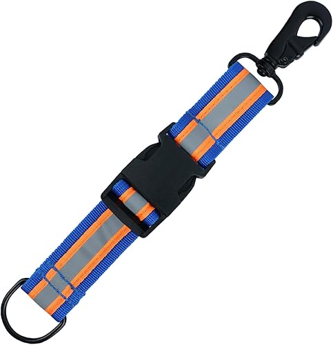 Miniatura 9 de MELOTOUGH Correas de guantes de bombero, soporte para guantes de trabajo con cinta reflectante, clips para guantes de acceso rápido para bomberos