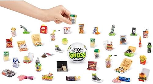 Miniatura 9 de ZURU Plus Two 5 Surprise Mega Gross Minis - Estuche de coleccionista de cápsulas de limo Mega Gross Minis, paquete de cápsulas de slime. Juguetes