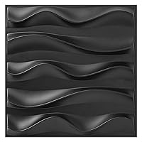 Vista 8 de Art3dwallpanels - Juego de 33 paneles de pared 3D para decoración de pared interior, paneles de pared texturizados de PVC, paneles de pared modernos