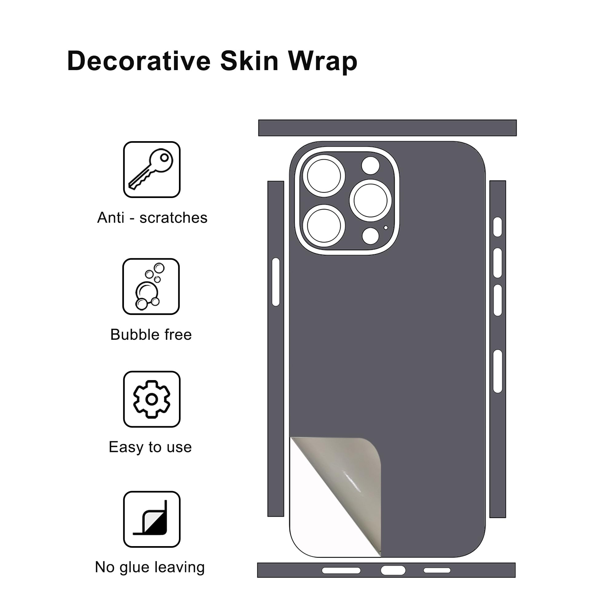 Personalaizer Cover Per IPhone 13 Con Sticker Valencia - Custodia In TPU Flessibile Grigio Scudo, Leggera E Stampata In Spagna