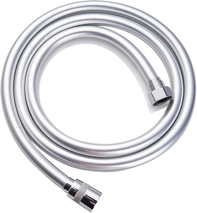 PVC Smooth Shower Hose 2m(79") Chrome Universal Replacement Anti
