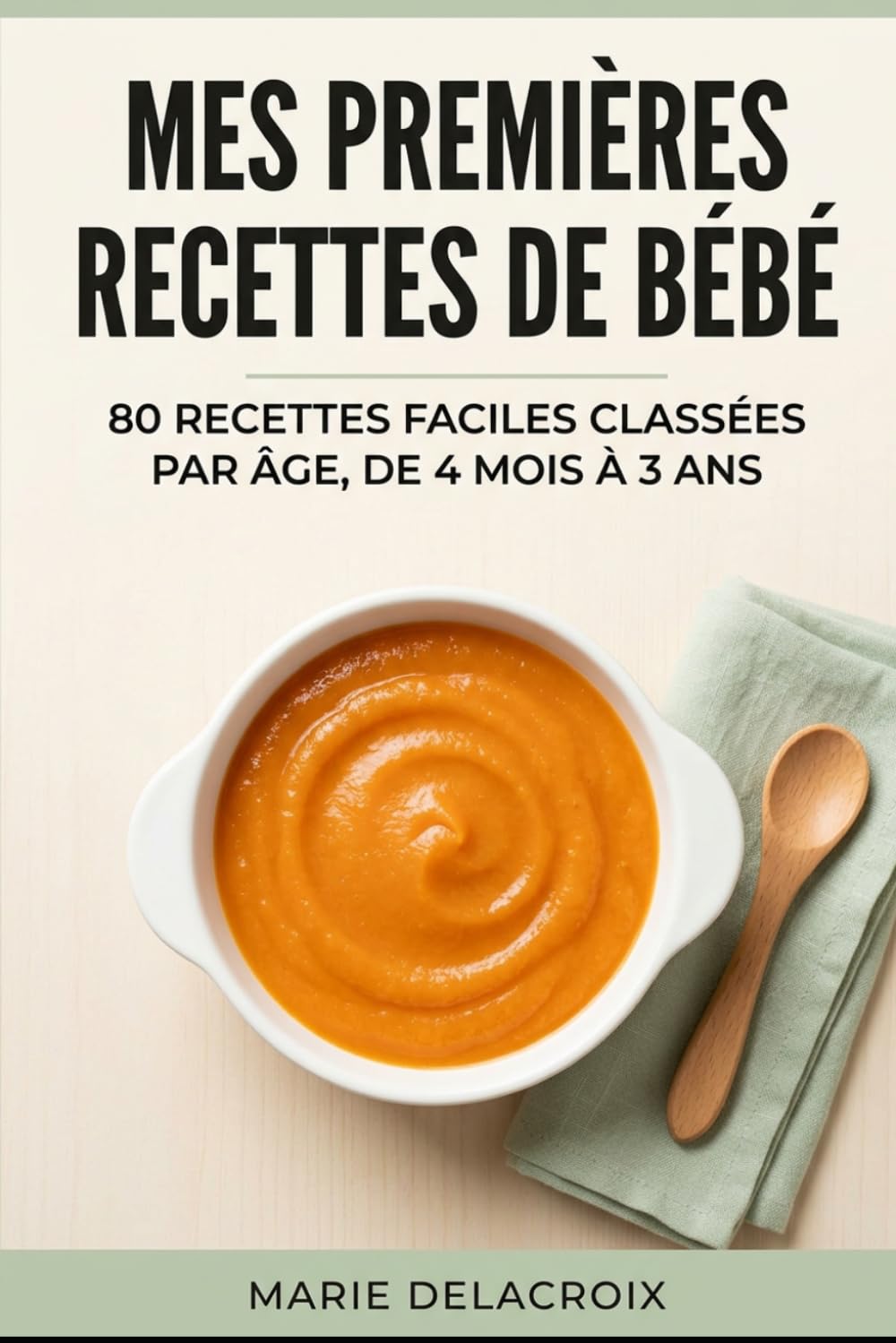Mes Premières Recettes de Bébé: 80 recettes faciles classées par âge, de 4 mois à 3 ans