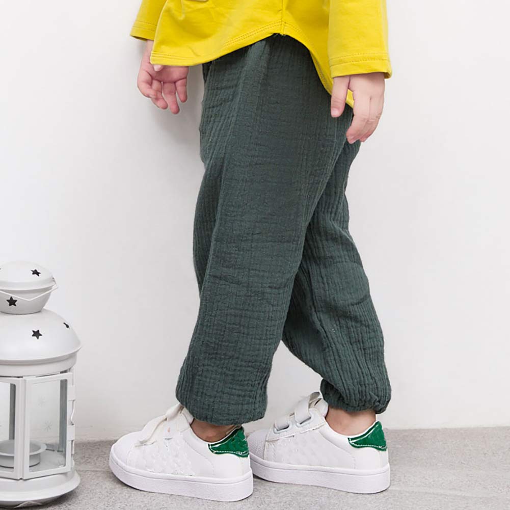 Pantalons Bébé Garçon, Enfants Bébé Fille Garçon Coton Culotte Bouffante Bloomers Ample Jogging Sport Décontracté de Pantalons 1-5 Ans