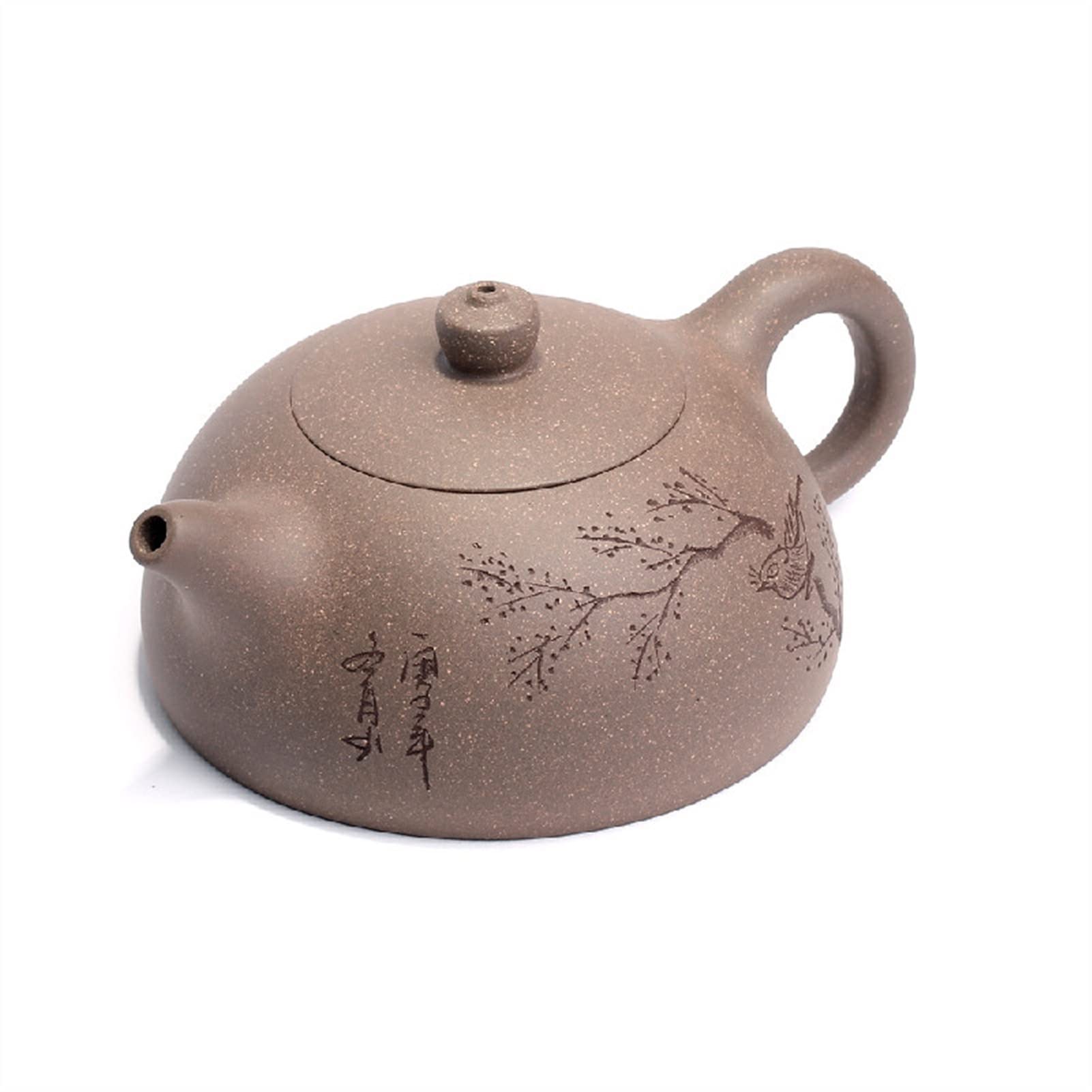 Teekanne 22 0ml Lila Sandkalte Teekanne Dahongpao Tee -Set Reisen x kleiner tragbarer handgefertigter Topflochfilter Teekocher