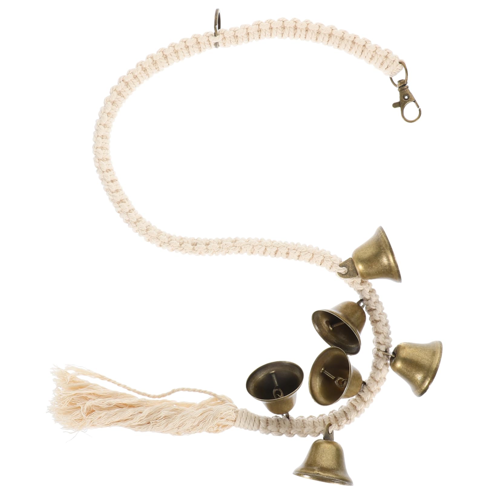 HOLIDYOYO Dog Training Doorbell Dog Bell for Potty Training Innovative Bell Design Comfortable Durable