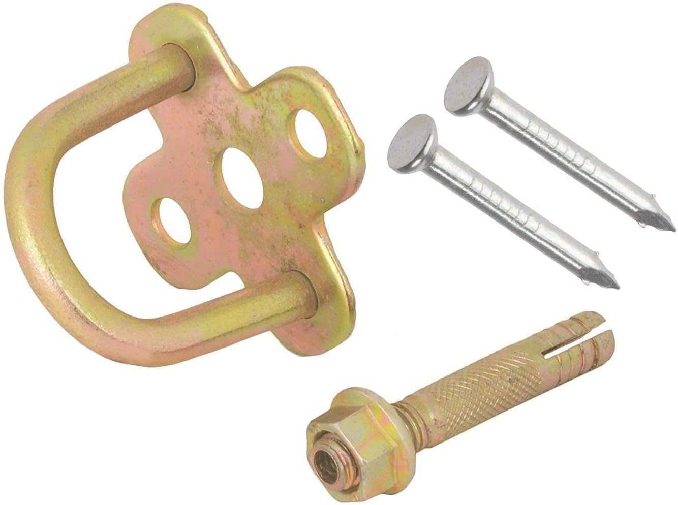 LUMONY ยฎ Enclosed Round Base Ceiling Fan Chandelier Hook Hanger, Bronze Tone, 100 kg Capacity, Gold, Bronze.